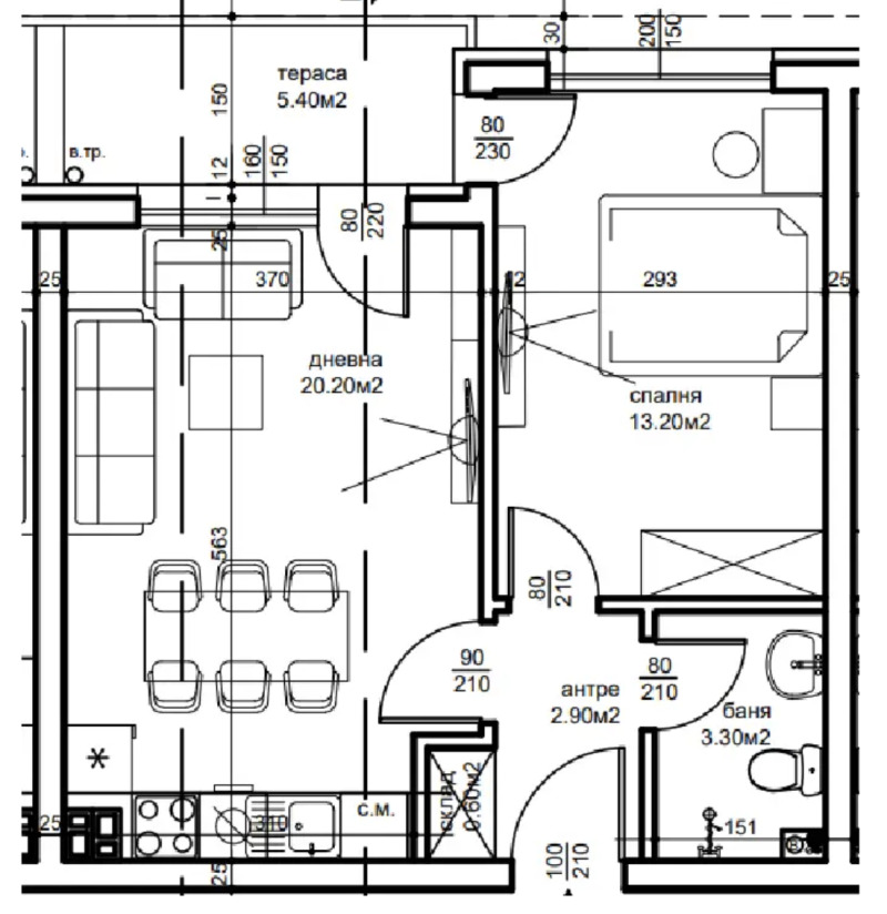 Продава 2-СТАЕН, гр. Пловдив, Беломорски, снимка 2 - Апартаменти - 53042829