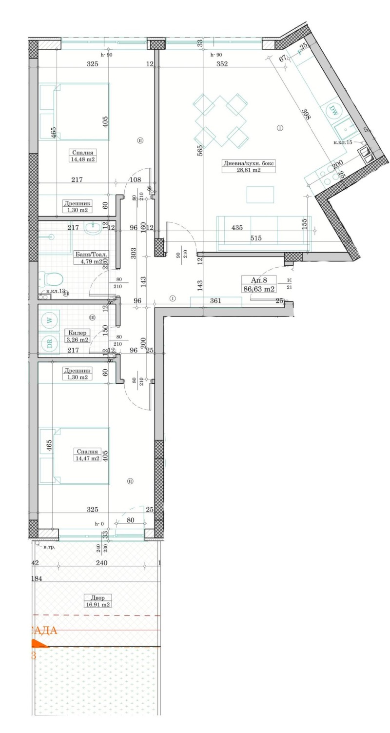 Na sprzedaż  2 sypialnie Warna , Winica , 94 mkw | 27509053