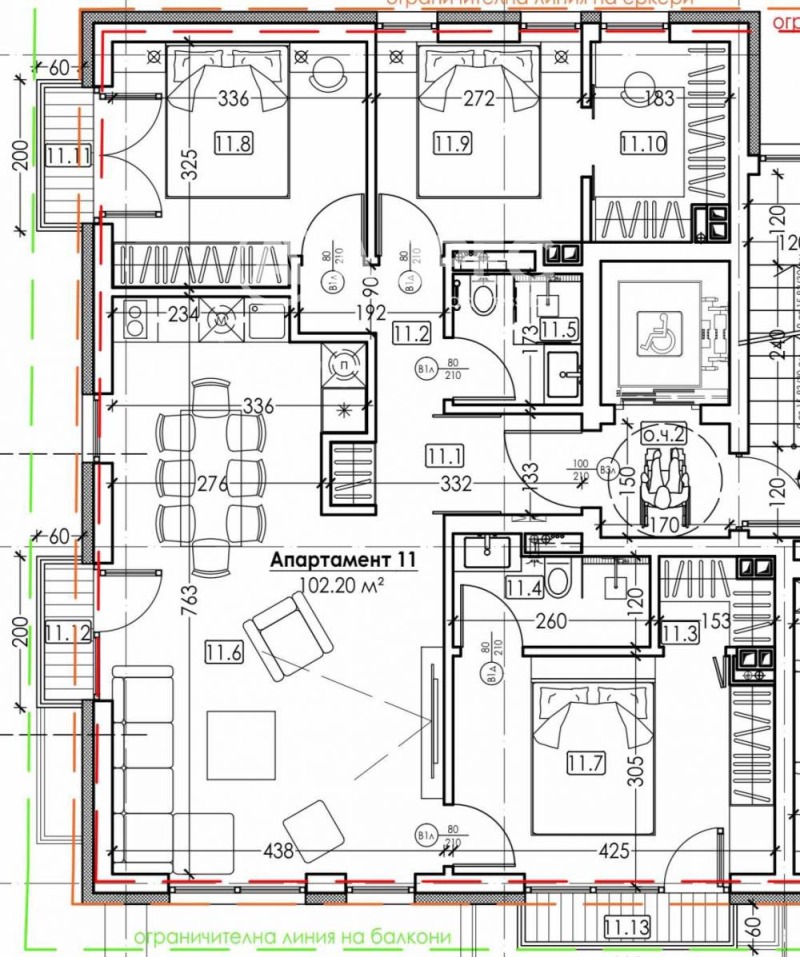 Продава  3-стаен град София , Люлин 10 , 123 кв.м | 99271093 - изображение [3]
