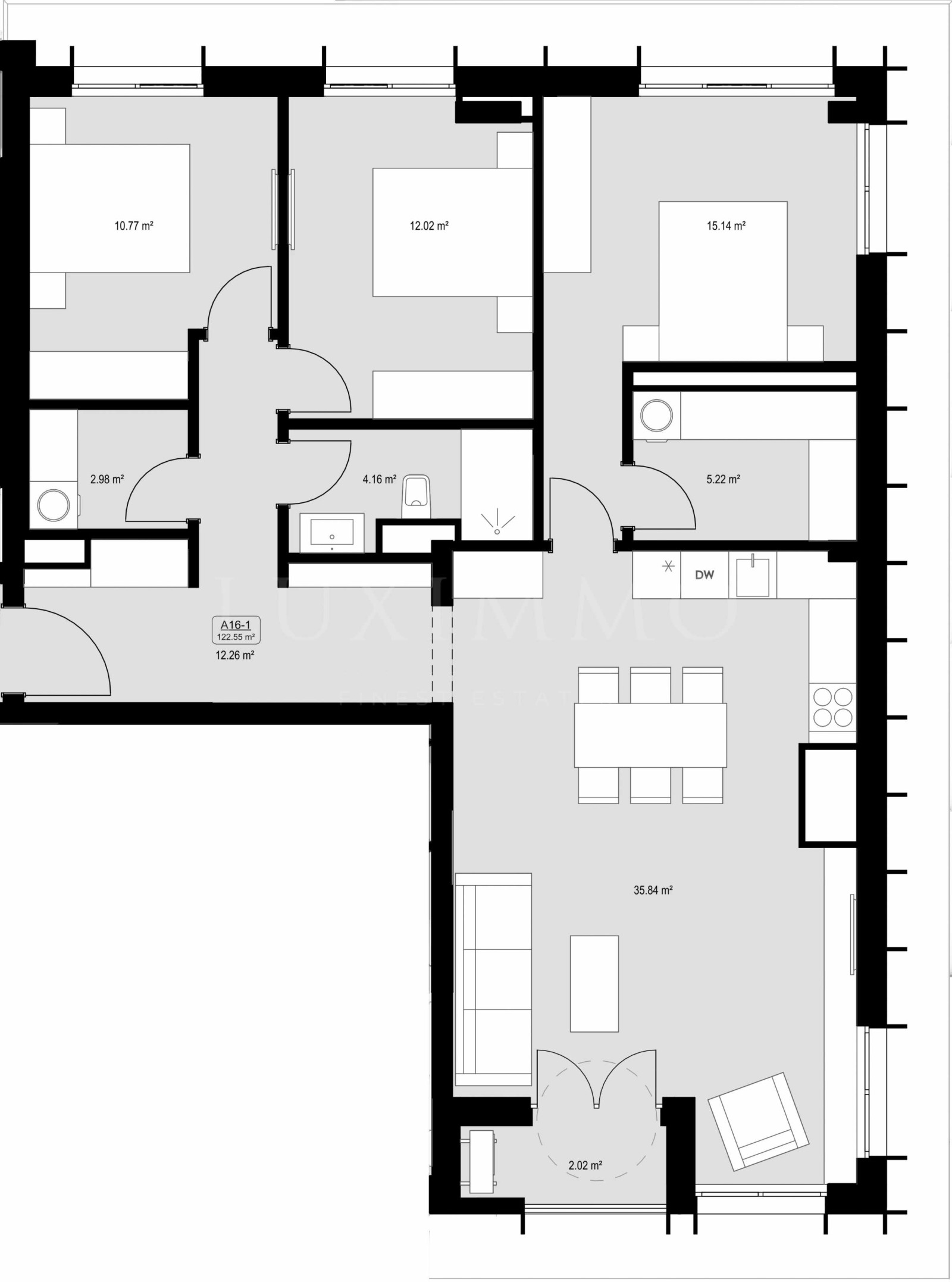 Продава 4-СТАЕН, гр. Бургас, Славейков, снимка 2 - Апартаменти - 55563363