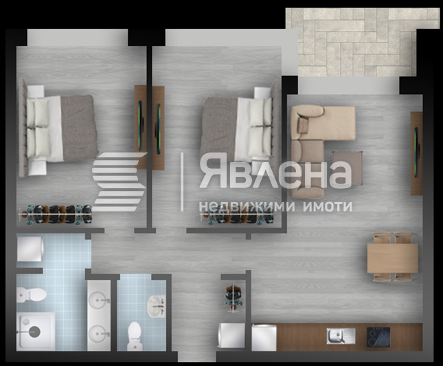 Продава 3-СТАЕН, гр. Варна, к.к. Св.Св. Константин и Елена, снимка 2 - Апартаменти - 53238828