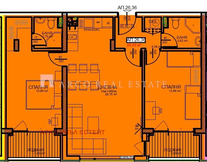 Продава 3-СТАЕН, гр. София, Център, снимка 3 - Апартаменти - 53825538