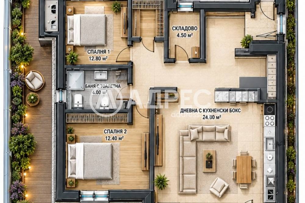 Продава 3-СТАЕН, гр. София, Бояна, снимка 5 - Апартаменти - 56737822