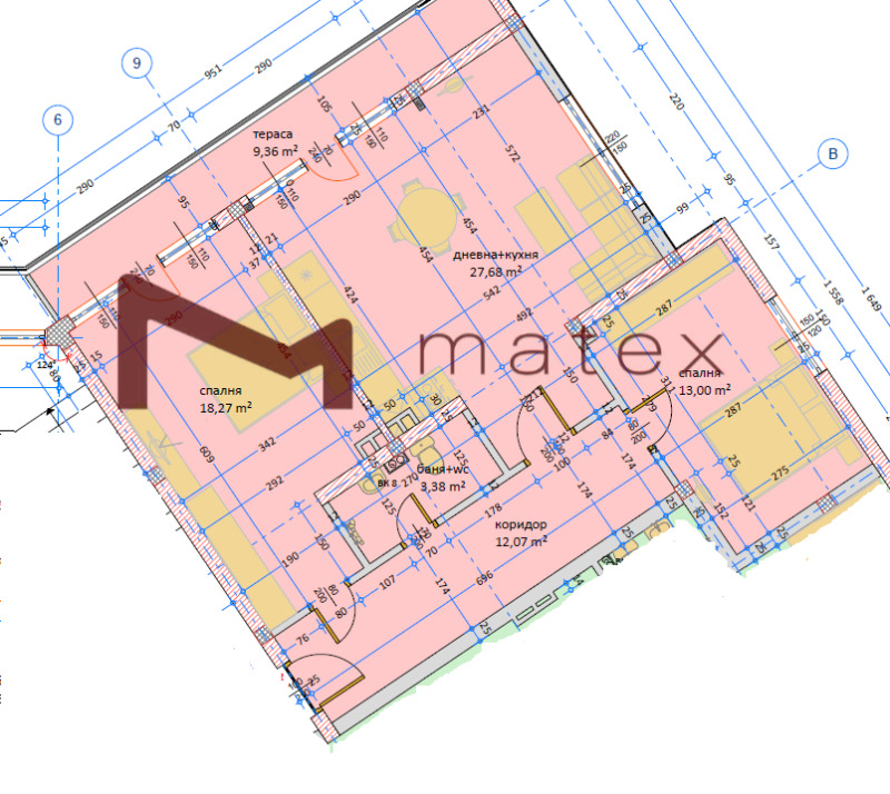 Продава 3-СТАЕН в град Варна, Гръцка махала - 102 кв.м / 357 000 € » 698 231.31 лв., МАТЕКС ИМОТИ