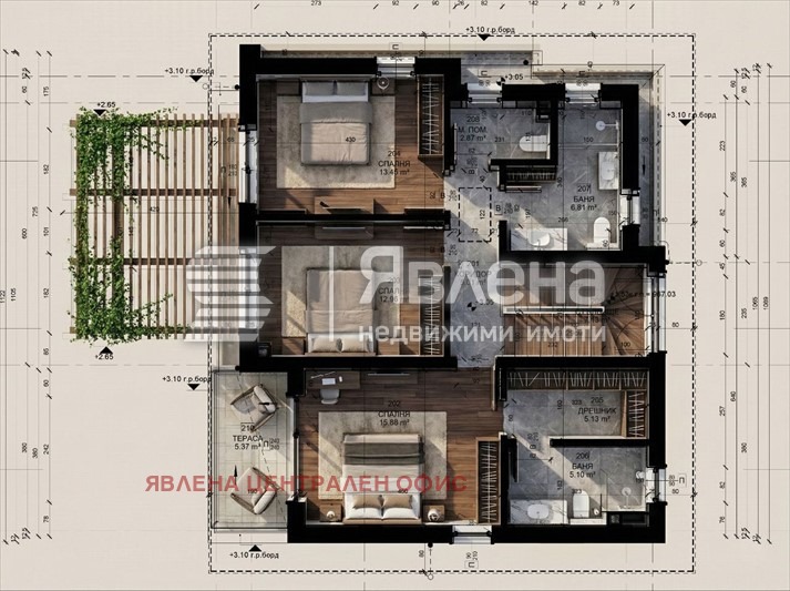Продава КЪЩА, с. Боснек, област Перник, снимка 4 - Къщи - 56588000