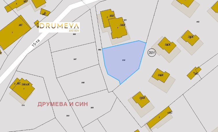 Продава ПАРЦЕЛ, с. Генерал Кантарджиево, област Варна