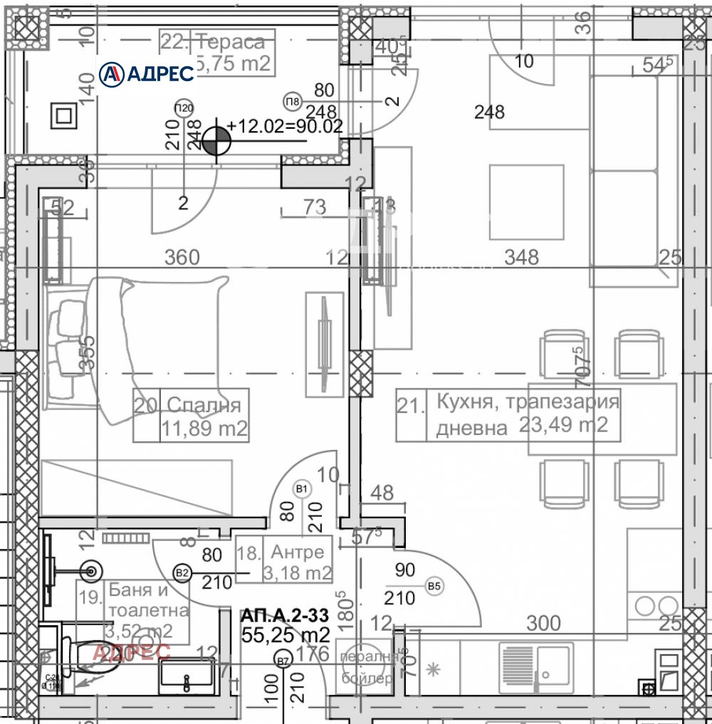 Продава 2-СТАЕН, гр. Варна, к.к. Слънчев ден, снимка 2 - Апартаменти - 54075961