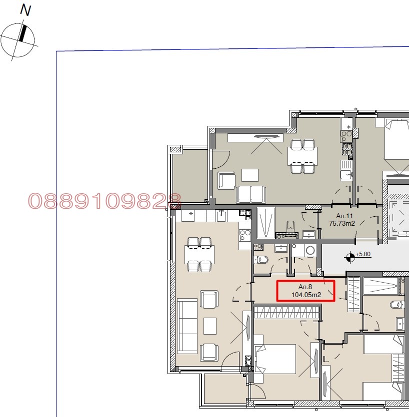 Продава 3-СТАЕН, гр. София, Подуяне, снимка 4 - Апартаменти - 53619795