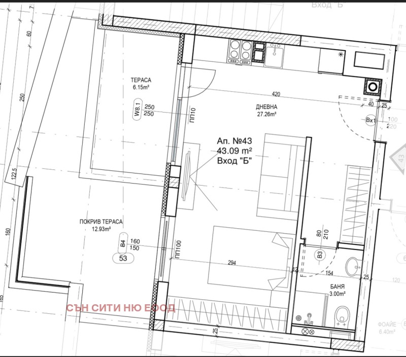 For Sale  Studio Sofia , Manastirski livadi , 52 sq.m | 18185756 - image [4]