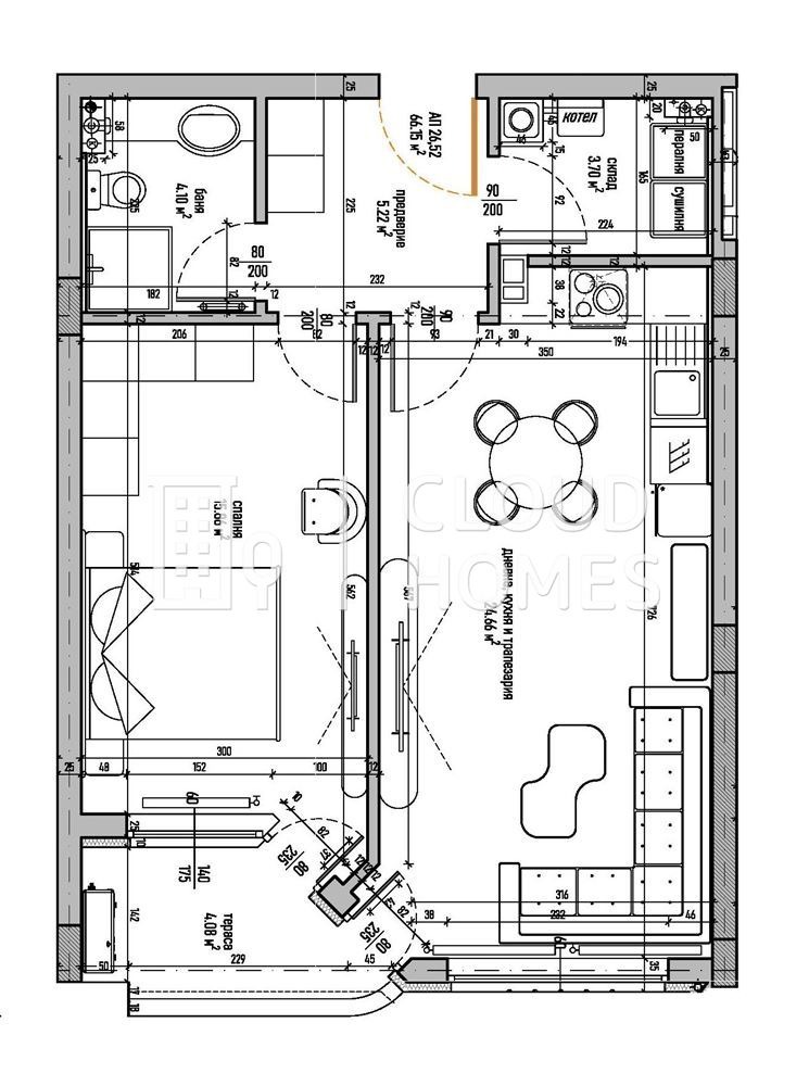 Продава  2-стаен град София , Малинова долина , 79 кв.м | 72428833 - изображение [2]