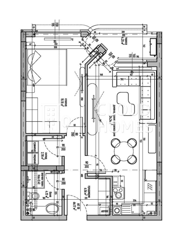 For Sale  1 bedroom Sofia , Malinova dolina , 78 sq.m | 72428833 - image [2]