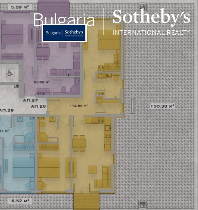 Продава 3-СТАЕН, гр. София, Малинова долина, снимка 4 - Апартаменти - 54074275