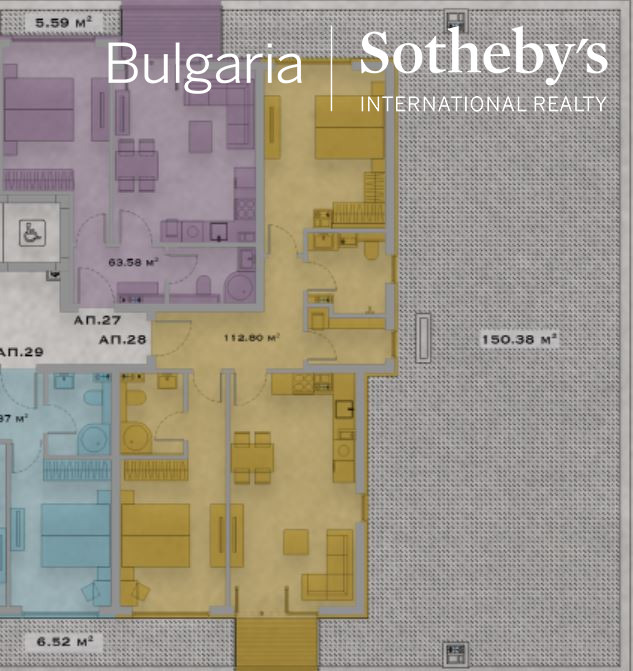 Продава 3-СТАЕН, гр. София, Малинова долина, снимка 4 - Апартаменти - 54074275