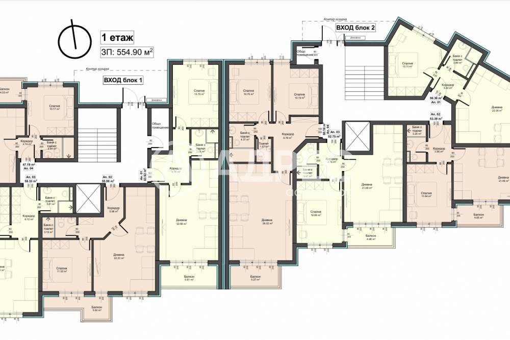 Продава 2-СТАЕН, гр. Варна, Аспарухово, снимка 3 - Апартаменти - 54462396