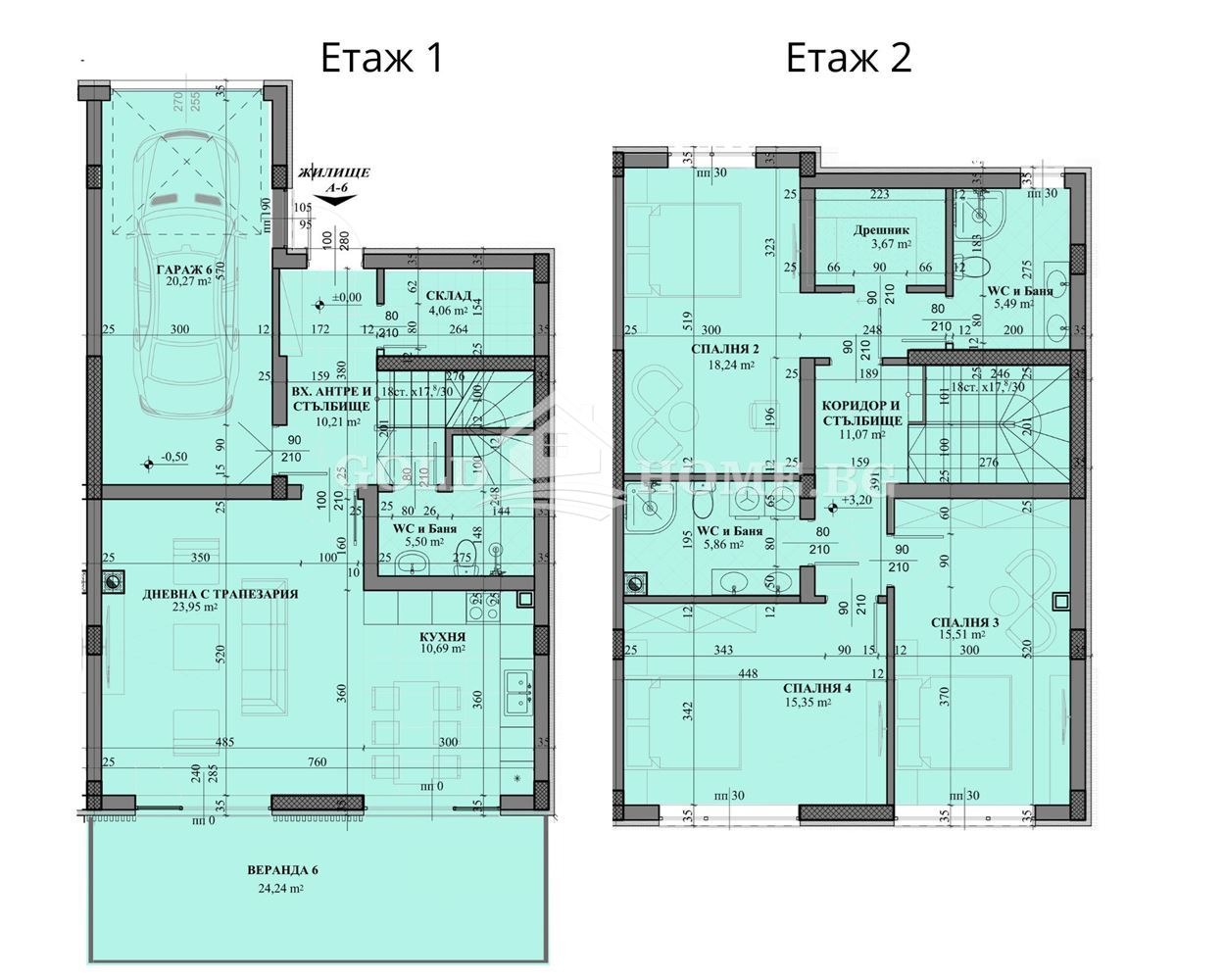 Продава КЪЩА, с. Марково, област Пловдив, снимка 2 - Къщи - 55358081