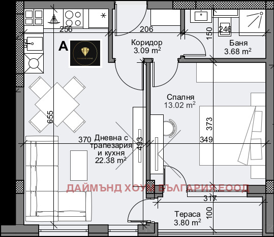 Zu verkaufen  1 Schlafzimmer Plowdiw , Karschijaka , 67 qm | 20738400 - Bild [2]