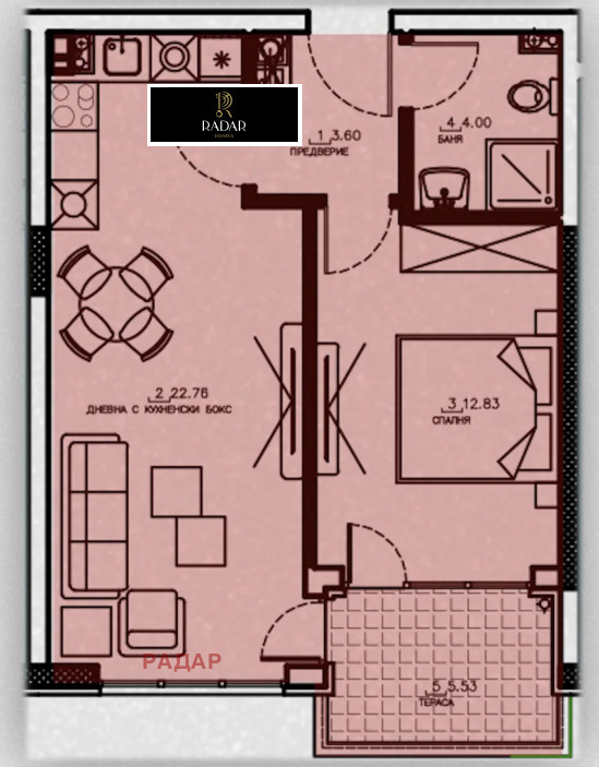Продава 2-СТАЕН, гр. София, Малинова долина, снимка 2 - Апартаменти - 53185595
