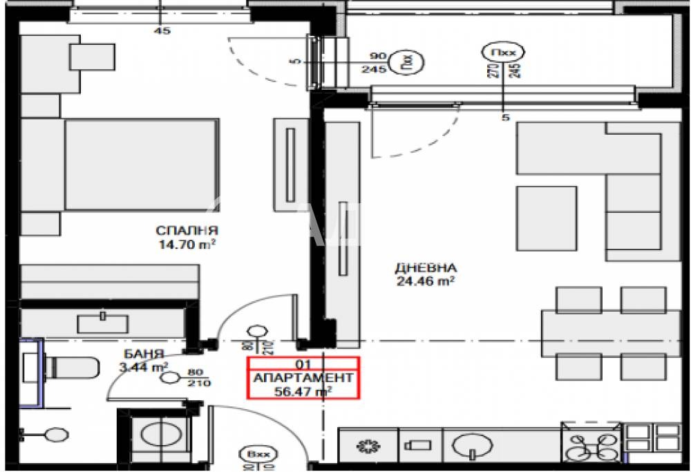 Продава 2-СТАЕН, гр. София, Овча купел 2, снимка 4 - Апартаменти - 55362501