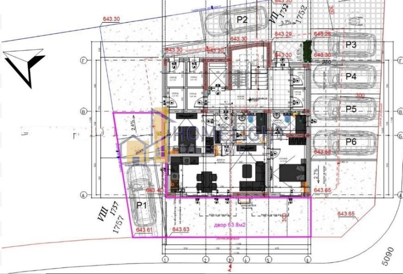 En venta  2 dormitorios Sofia , Malinova dolina , 143 metros cuadrados | 22304629 - imagen [6]