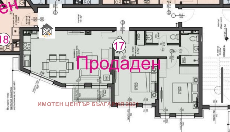 Продава 3-СТАЕН, гр. София, Малинова долина, снимка 9 - Апартаменти - 52704333