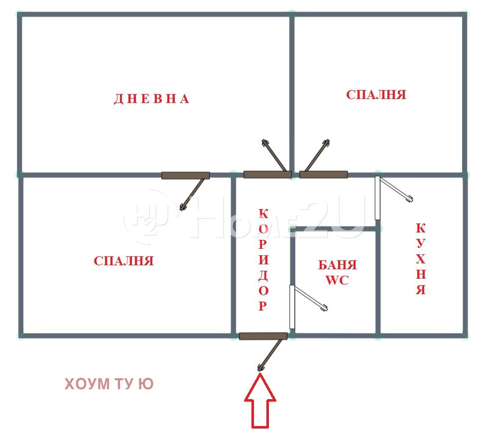 Продава 2-СТАЕН, гр. София, Красна поляна 2, снимка 13 - Апартаменти - 56281762
