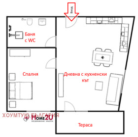 1 slaapkamer Sozopol, regio Boergas 1