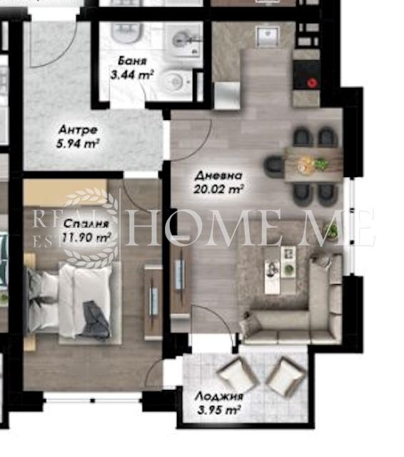 Продава 2-СТАЕН, гр. Пловдив, Остромила, снимка 2 - Апартаменти - 53028444