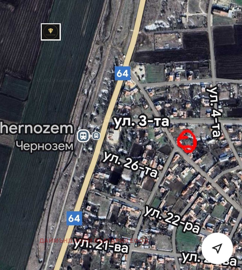 For Sale  Plot region Plovdiv , Chernozemen , 1270 sq.m | 96813053 - image [2]