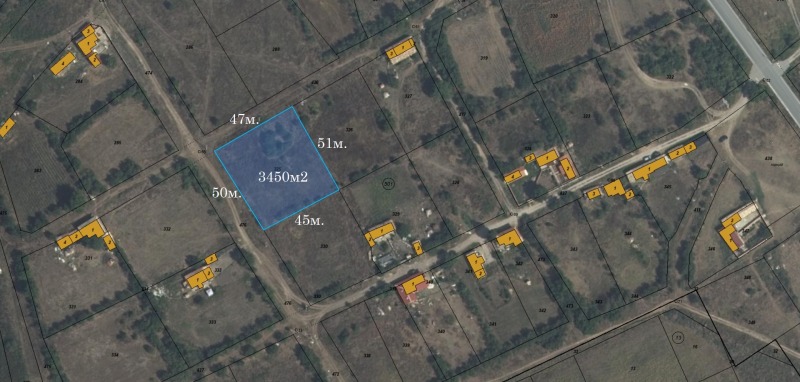 Продава ПАРЦЕЛ в област Варна, с. Радан войвода - 3450 кв.м / 22 500 € » 44 006.18 лв., АГЕНЦИЯ СТЕФАНОВ ИНВЕСТ