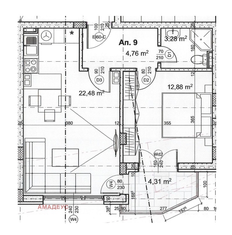 Продава  2-стаен град София , Овча купел , 64 кв.м | 65499526