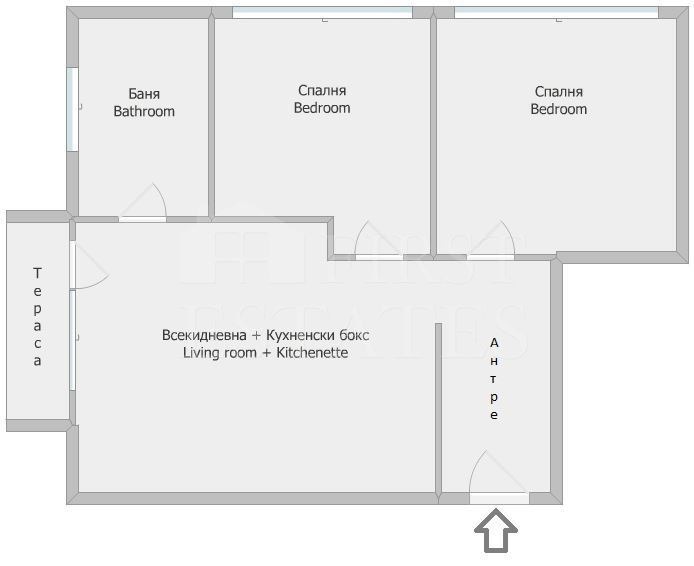 Продава 3-СТАЕН, гр. София, Център, снимка 8 - Aпартаменти - 49110811