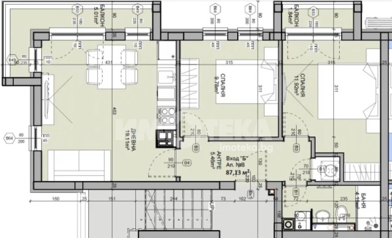 Продава 3-СТАЕН, гр. София, Манастирски ливади, снимка 4 - Апартаменти - 53427189