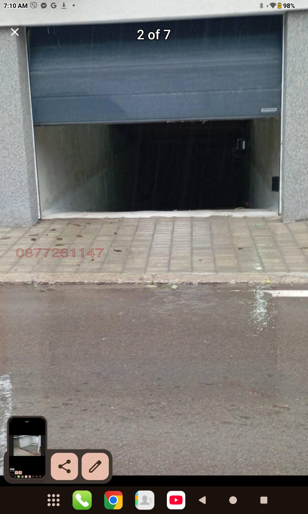 Продава ГАРАЖ, ПАРКОМЯСТО, гр. Русе, Център, снимка 2 - Гаражи и паркоместа - 54685502