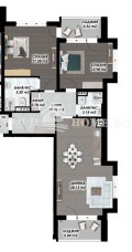 Продава 3-СТАЕН, гр. Пловдив, Гагарин, снимка 6