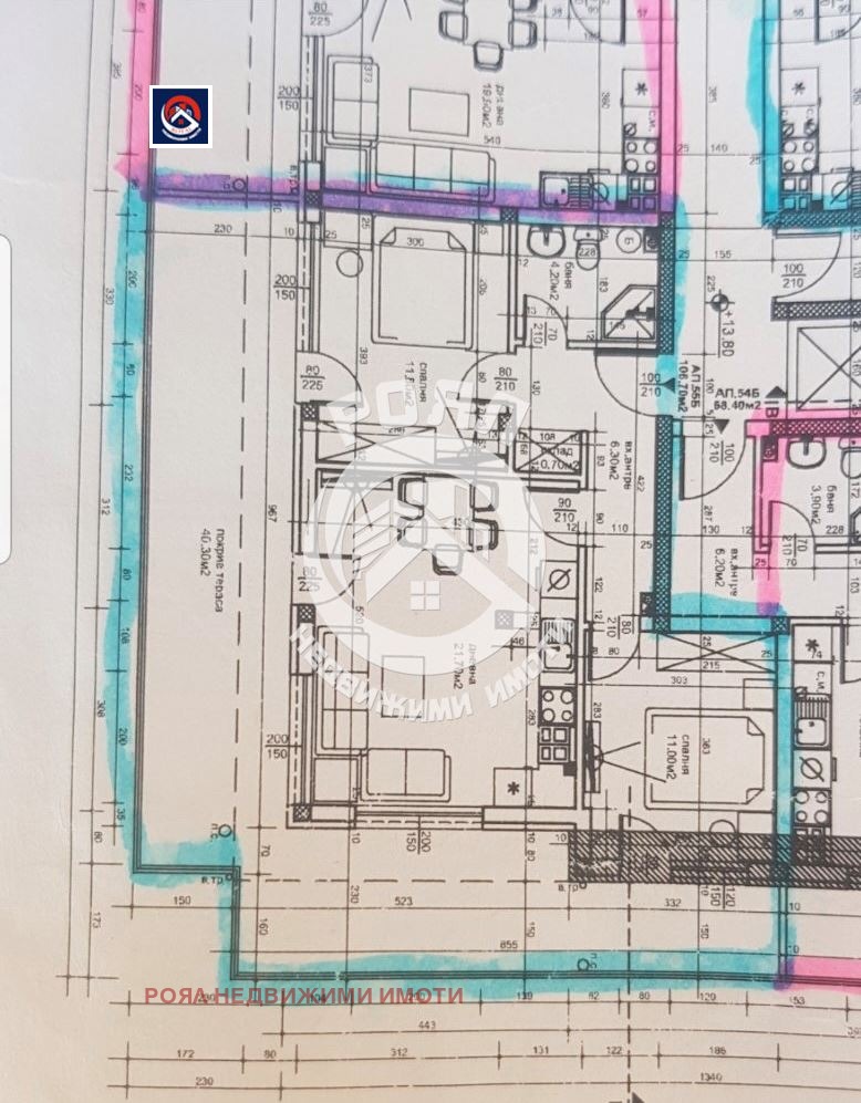 Продаја  2 спаваће собе Пловдив , Христо Смирненски , 119 м2 | 98161478 - слика [11]