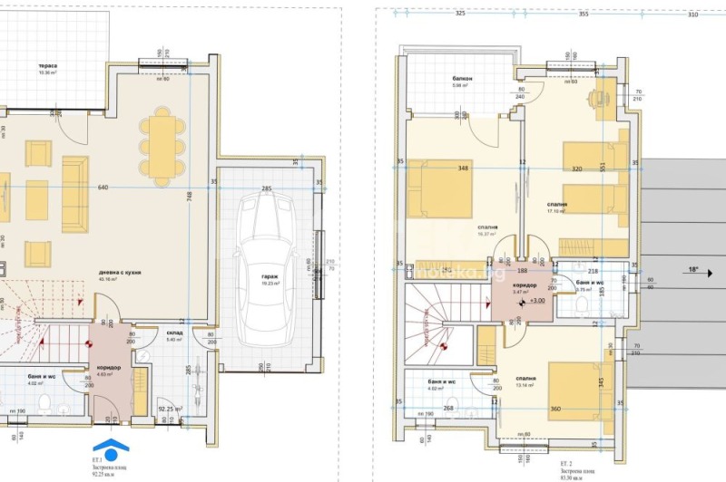 Til salgs  Hus region Varna , k.k. Kamsjija , 155 kvm | 89723785 - bilde [6]
