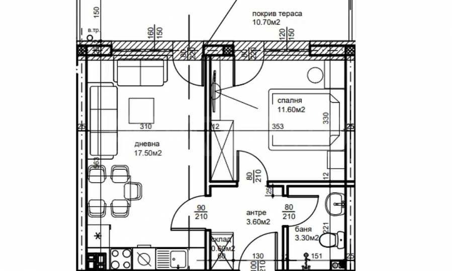 Продава 2-СТАЕН, гр. Пловдив, Беломорски, снимка 7 - Апартаменти - 55374179