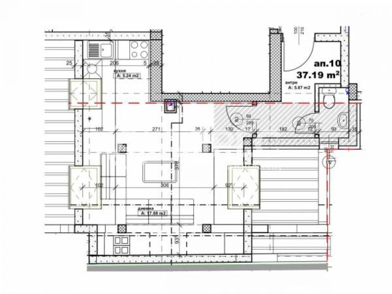 For Sale  Studio Sofia , Tsentar , 48 sq.m | 20318933 - image [4]