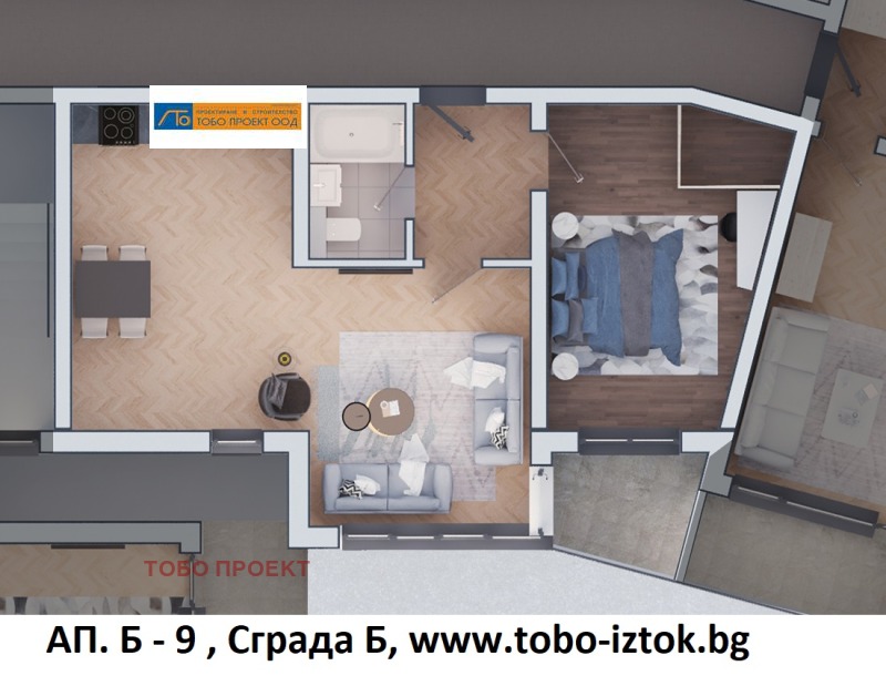 Продава 2-СТАЕН, гр. София, Дружба 2