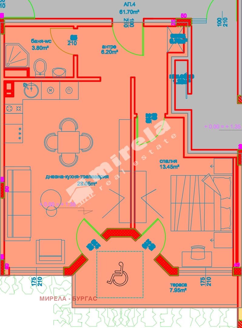Продава 2-СТАЕН, к.к. Слънчев бряг, област Бургас, снимка 12 - Апартаменти - 53030728