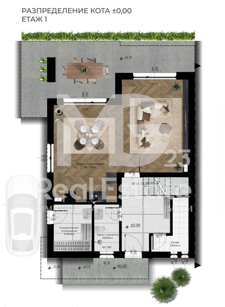 Продава КЪЩА, с. Войводиново, област Пловдив, снимка 4 - Къщи - 52502649