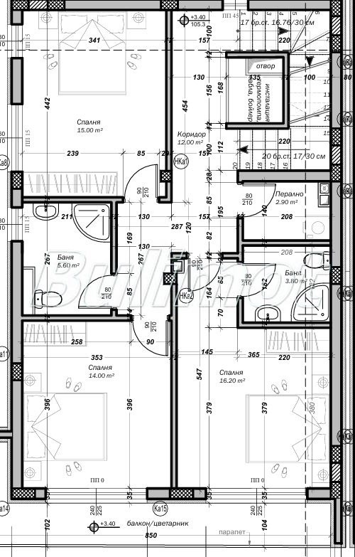 Продава КЪЩА, гр. Варна, м-т Ален мак, снимка 14 - Къщи - 54288894