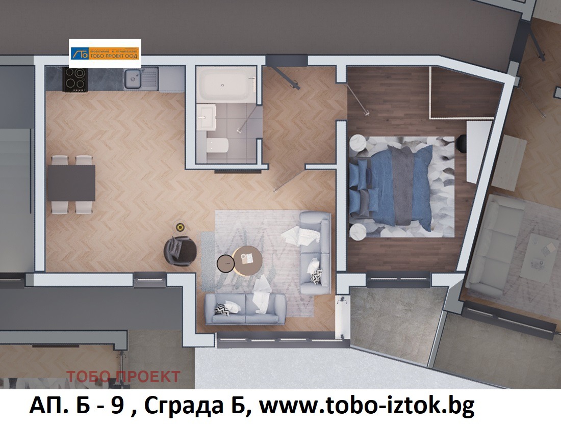 Продава 2-СТАЕН, гр. София, Дружба 2