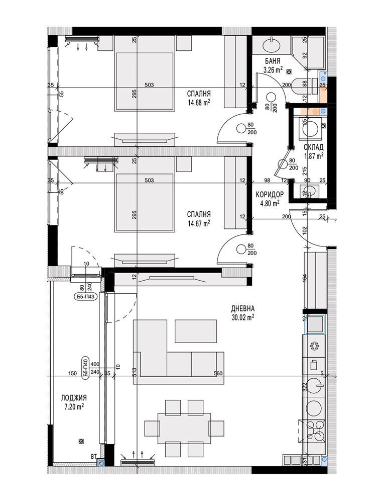 Продава 3-СТАЕН, гр. София, Славия