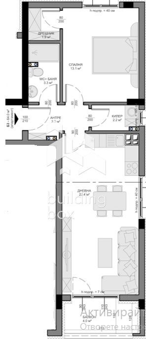 Продава 2-СТАЕН, гр. Варна, Владислав Варненчик 1, снимка 2 - Апартаменти - 54266204