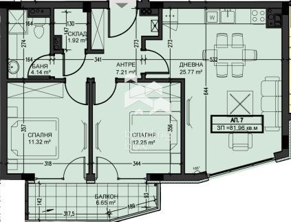 Продава 3-СТАЕН, гр. София, Овча купел, снимка 10 - Апартаменти - 56213184