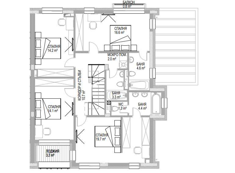Na prodej  Dům Sofia , Lozen , 319 m2 | 43198641 - obraz [16]