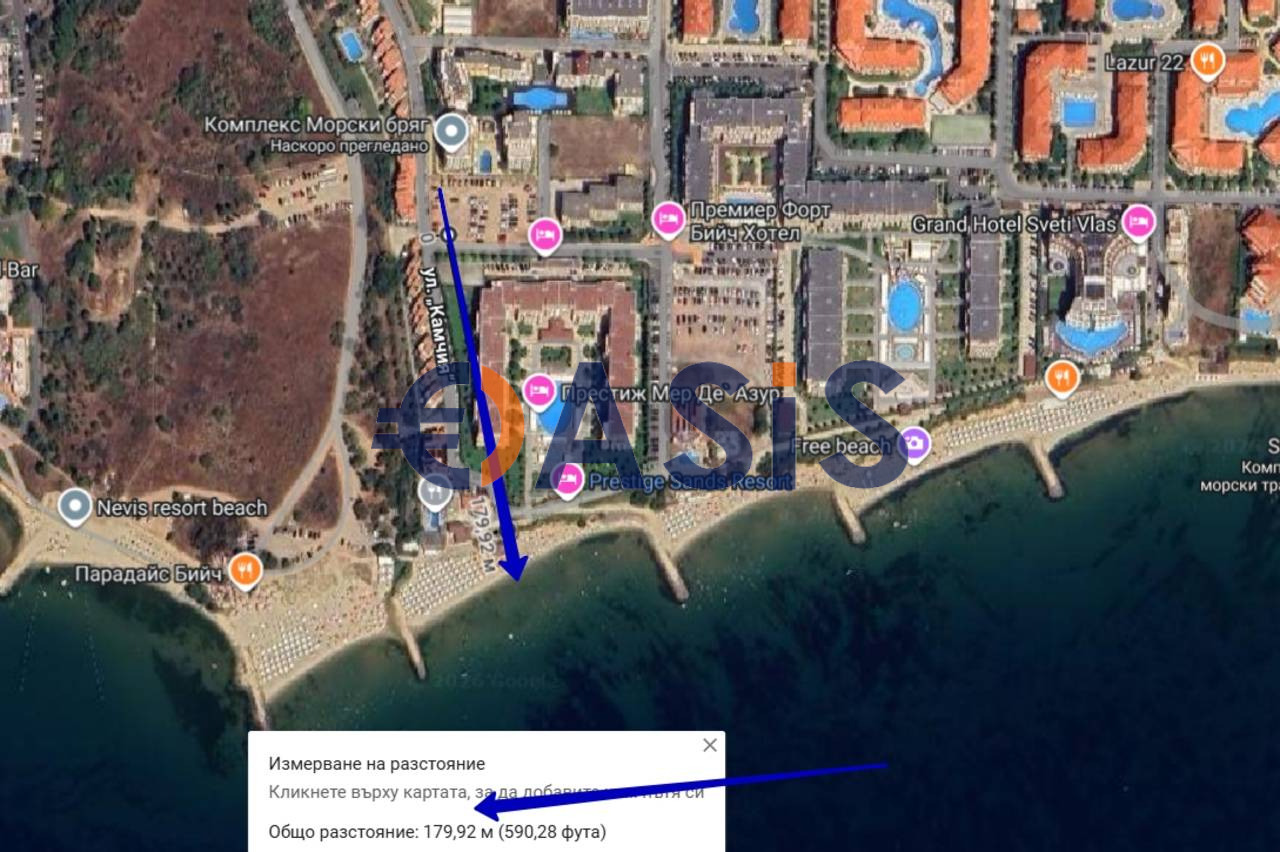 Продава 2-СТАЕН, гр. Свети Влас, област Бургас, снимка 13 - Апартаменти - 54133089