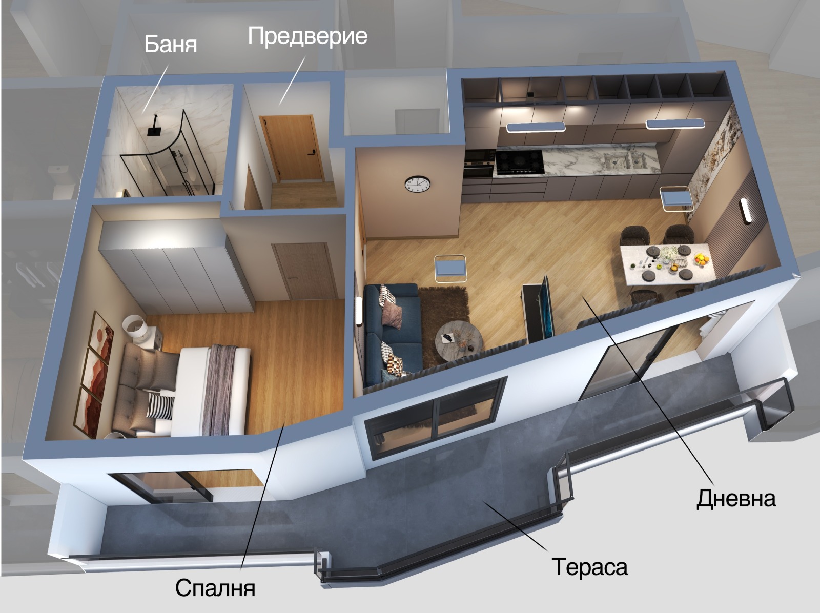 Продава 2-СТАЕН, гр. София, Манастирски ливади, снимка 3 - Апартаменти - 54308801