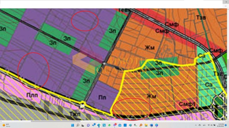 Продава ПАРЦЕЛ в град Варна, с. Тополи - 39000 кв.м / 3 000 000 € » 5 867 490.00 лв., ИМОТИ КУАНТУМ